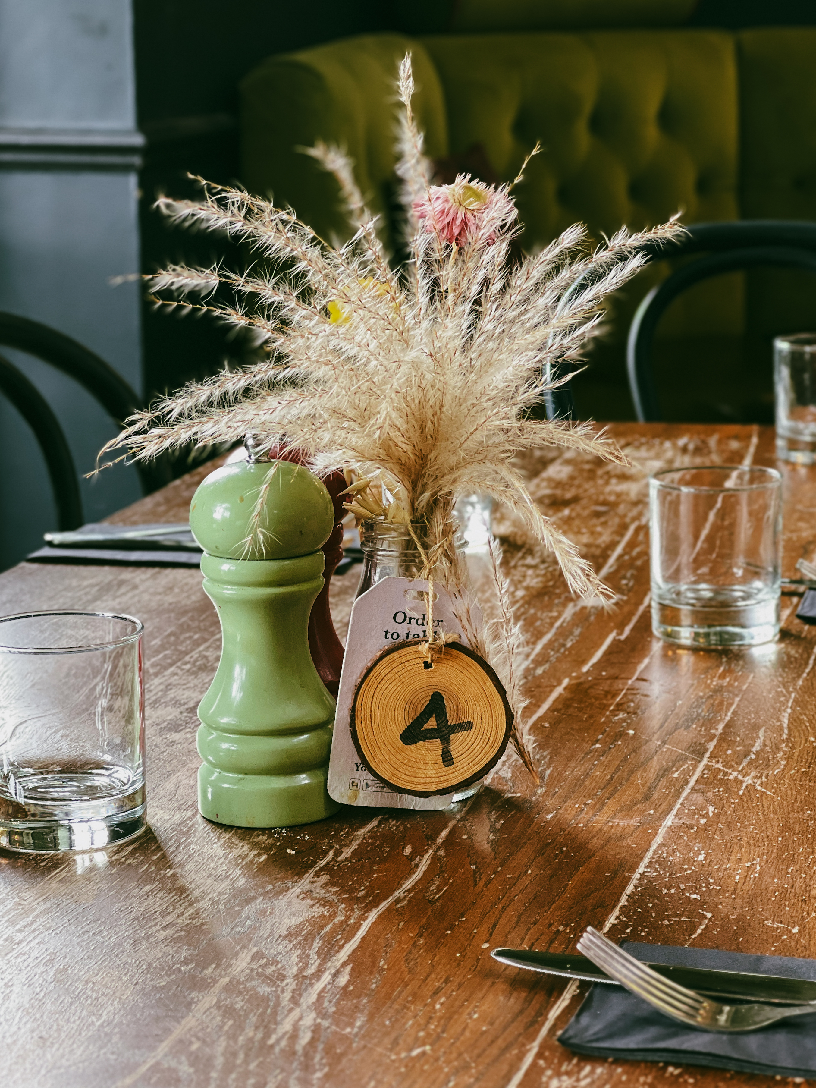 White Cross - Menu Photography